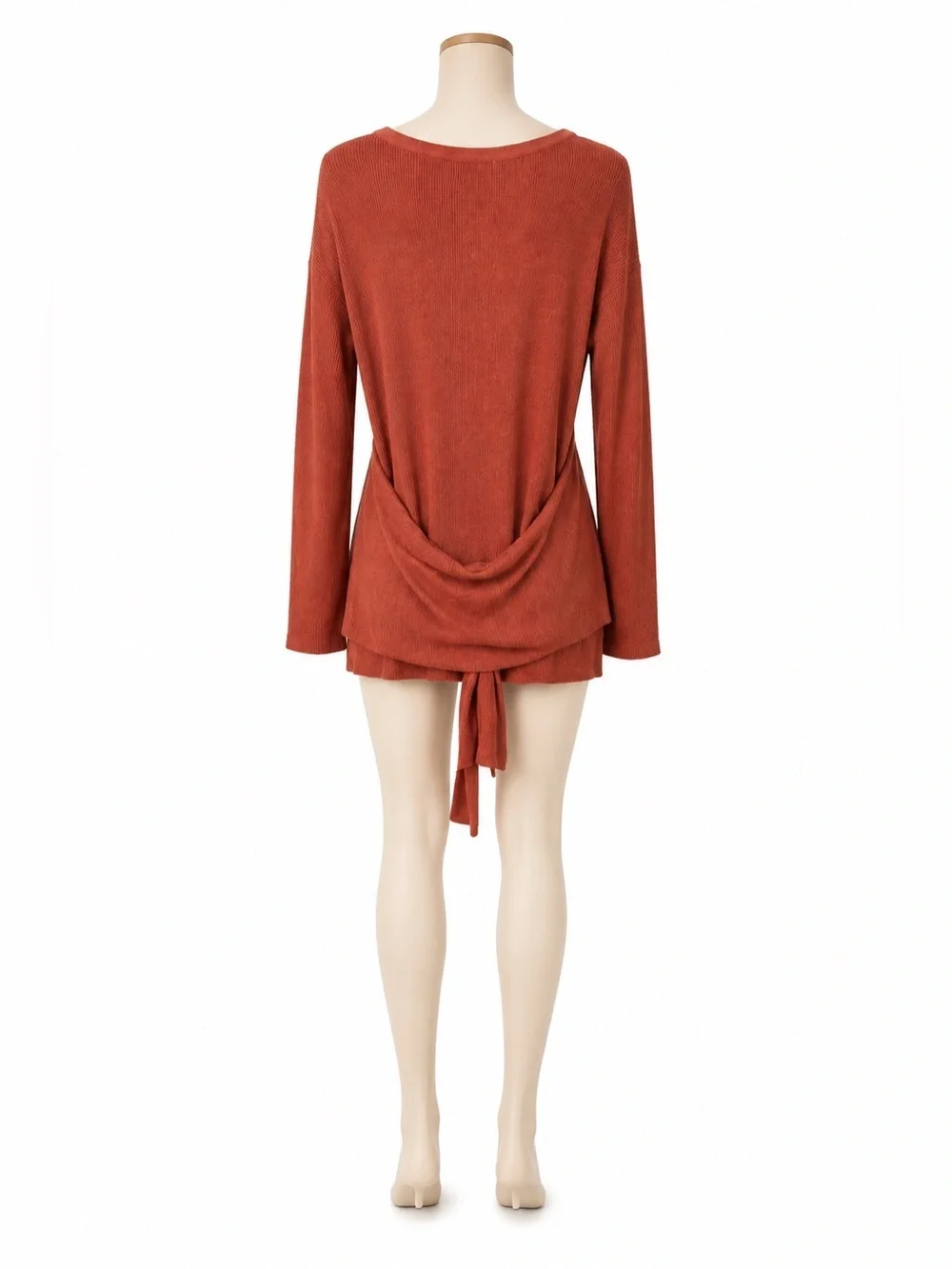Free People Free-Est Spencer Tie Waist Knit Mini Dress M